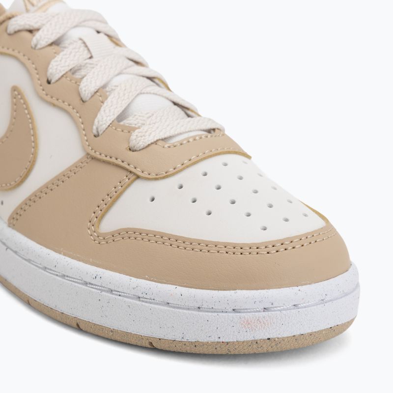 Kinderschuhe Nike Court Borough Low Next Bloom phantom/white/linen 7