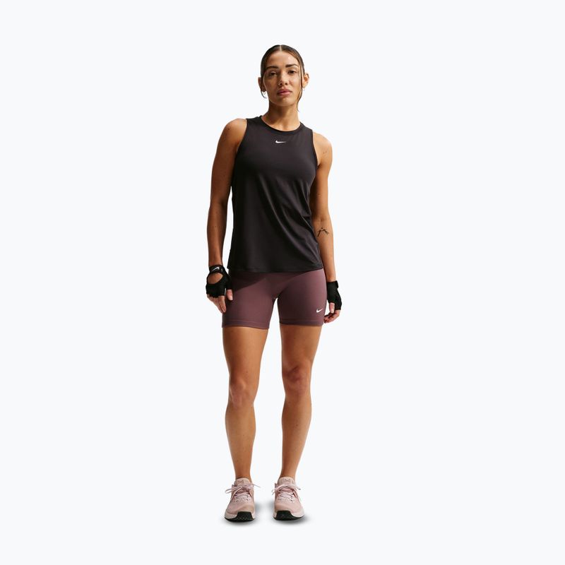 Damen-Shorts Nike One High-Waisted Biker 5" tattoo/white 2