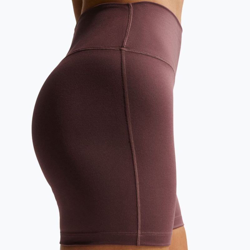 Damen-Shorts Nike One High-Waisted Biker 5" tattoo/white 5