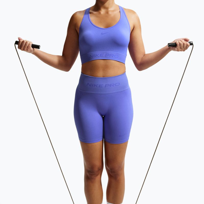 Damen-Top Nike Pro Seamless Dri-Fit Cropped sapphire 5