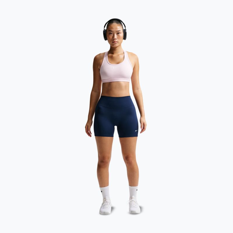 Damen Trainingsshorts Nike One midnight navy/white 8