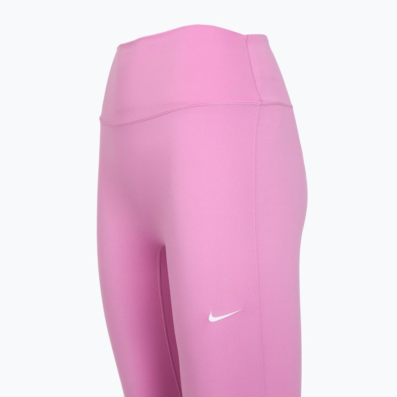 Trainingstights Damen Nike One High-Waisted 7/8 light magenta/white 3
