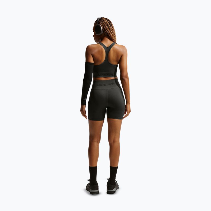 Damen-Shorts Nike Pro Seamless High-Waisted Biker 5" dark smoke grey 3