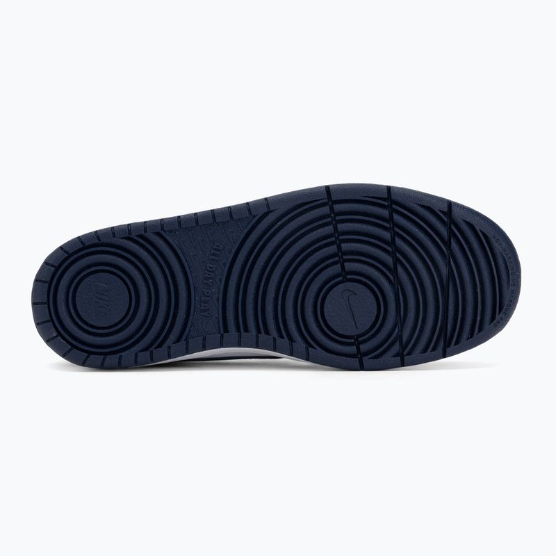 Schuhe Nike Court Borough Low Next Bloom white/white/midnight navy 4