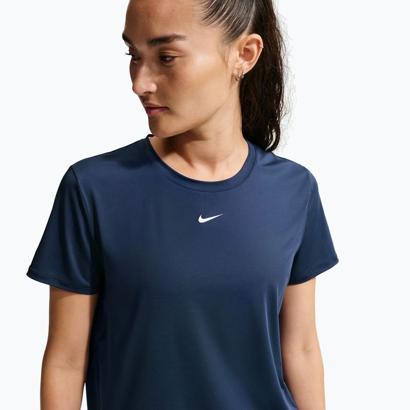 Damen-Trainingsshirt Nike One Classic midnight navy/white 4