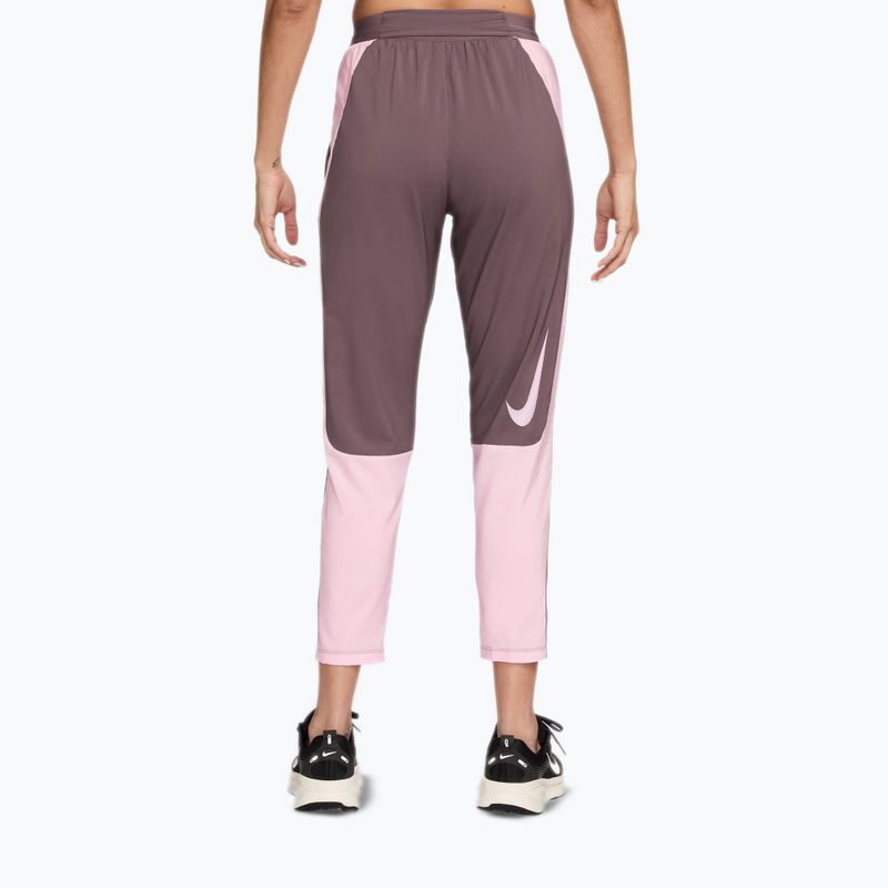 Damen-Laufhose Nike Tempo Swoosh Dri-Fit Mid-Rise 7/8 tattoo/pink foam 2
