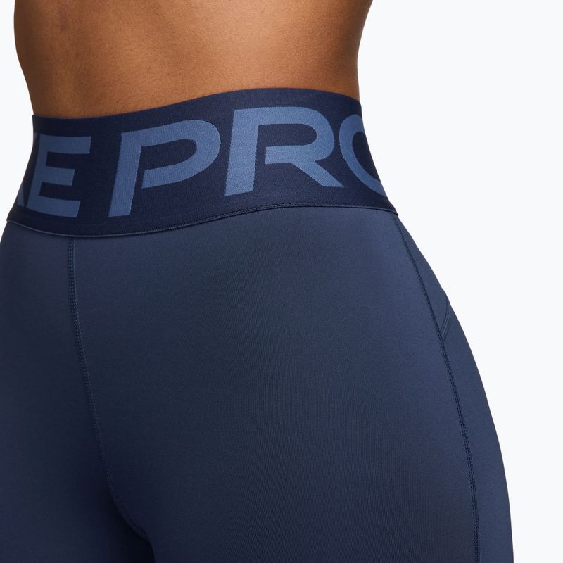 Damenleggings Nike Pro Sculpt midnight navy/white 3