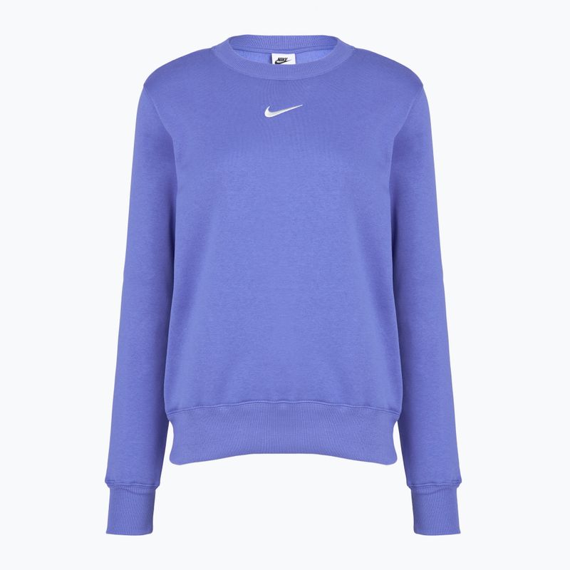 Damen Sweatshirt Nike Sportswear Phoenix Fleece Crewneck light medium blue/sail 7