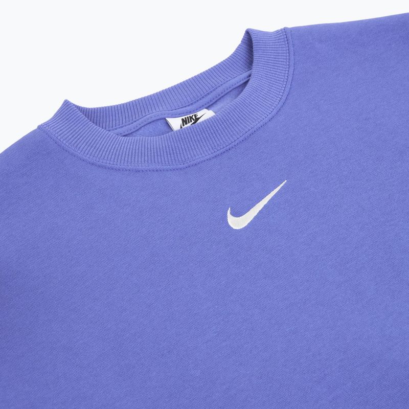 Damen Sweatshirt Nike Sportswear Phoenix Fleece Crewneck light medium blue/sail 9