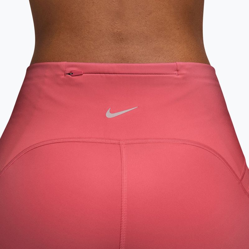 Damen-Laufshorts Nike Swift High-Waisted 4 "sea coral" 4
