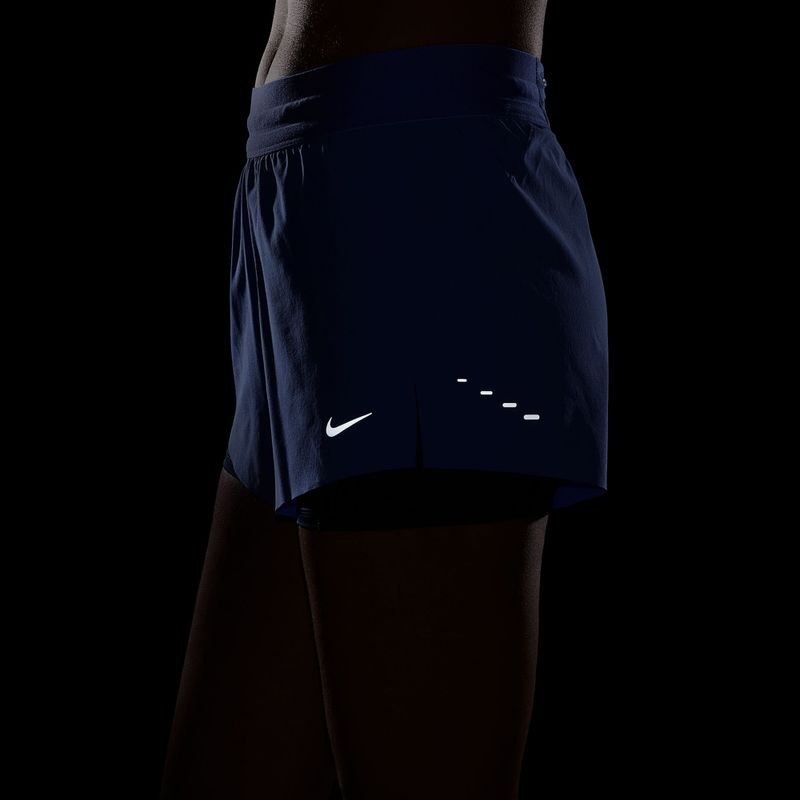 Damen-Laufshorts Nike Swift Mid-Rise 2in1 sapphire/midnight navy 5