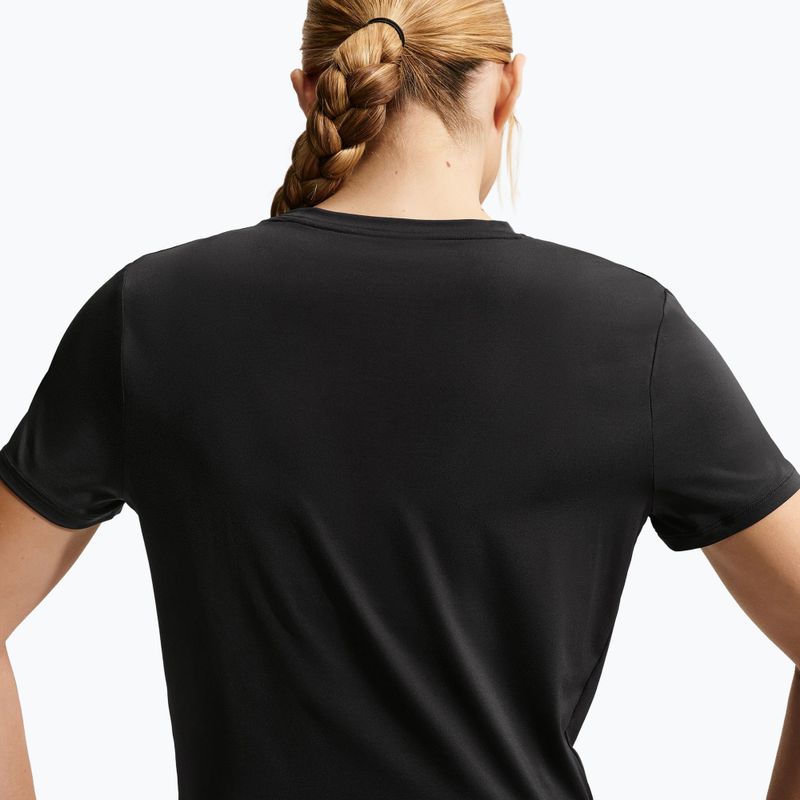 Damen-T-Shirt Nike One Classic Twist Dri-Fit black/white 6