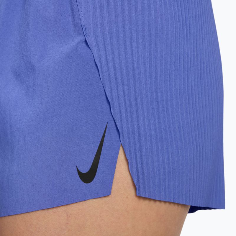Damen-Laufshorts Nike AeroSwift Dri-Fit ADV Mid-Rise 3" sapphire/black/white/black 4