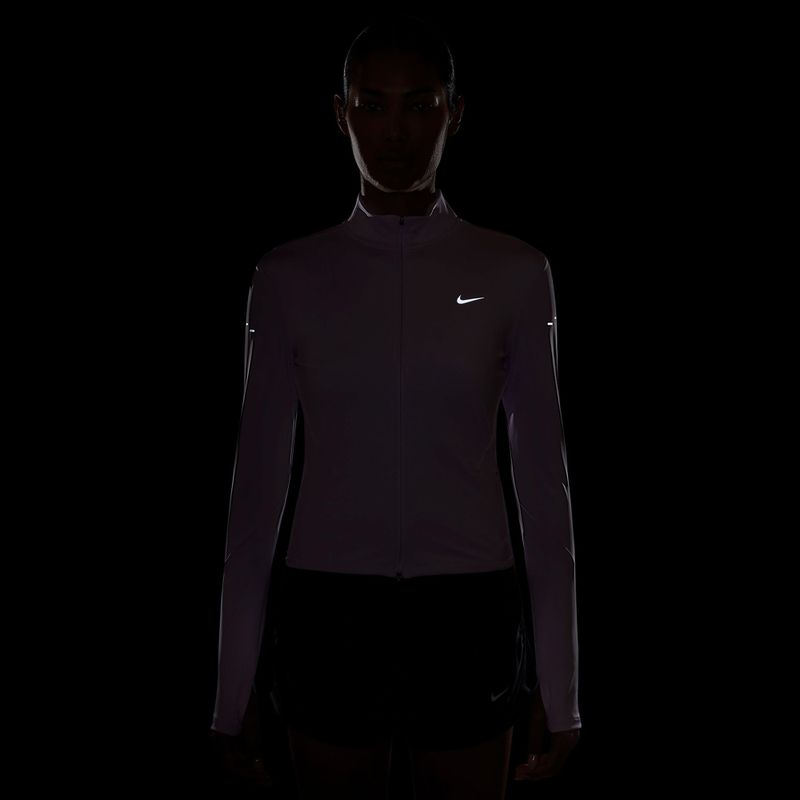 Damen-Laufjacke Nike Swift Dri-Fit Full Zip Mid-Layer violet mist 4
