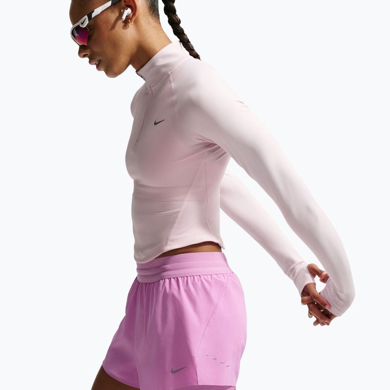 Damen-Laufshorts Nike Swift Mid-Rise 2in1 light magenta/light magenta 5