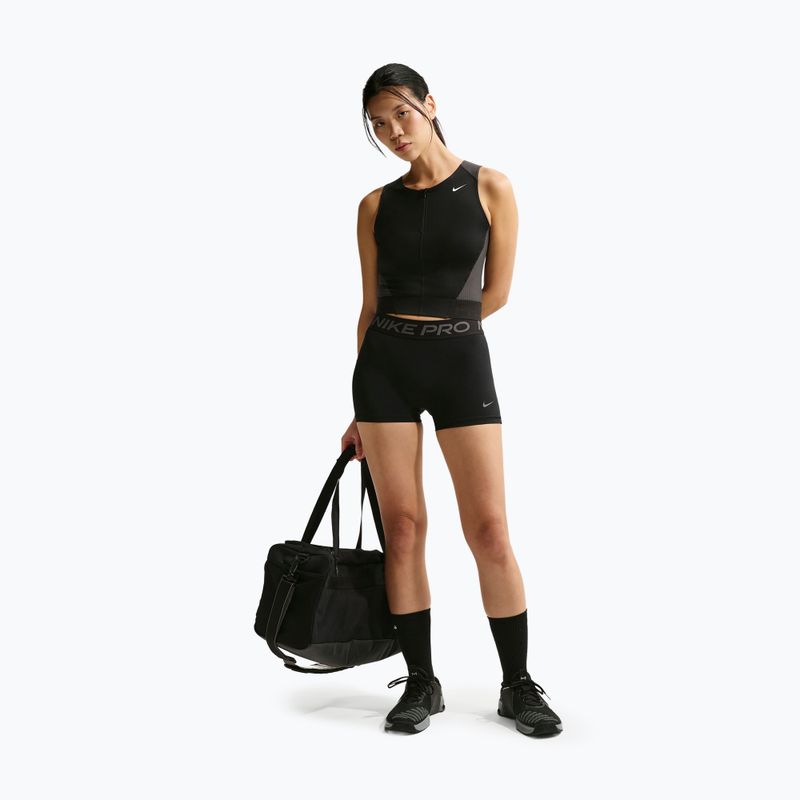 Damen-Trainingsshirt Nike Pro Dri-Fit black/anthracite/white 2