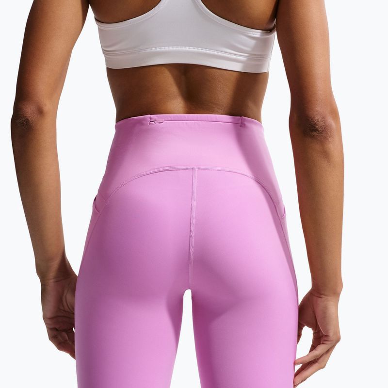 Damenlaufleggings Nike Swift 7/8 light magenta 7