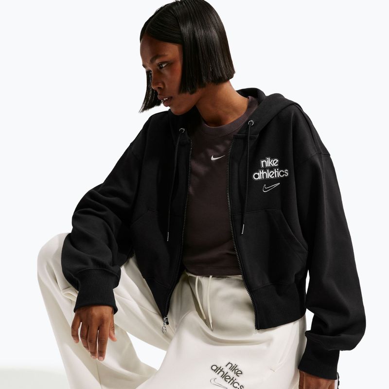 Damen-Hoodie Nike Phoenix Full-Zip Hoodie black 5