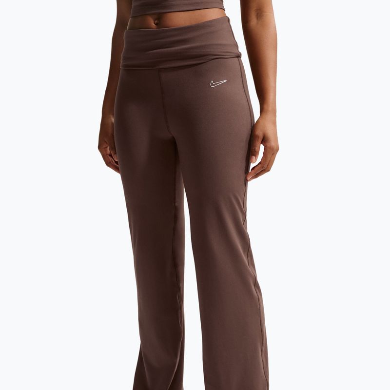 Damenhose Nike Flared light chocolate 4