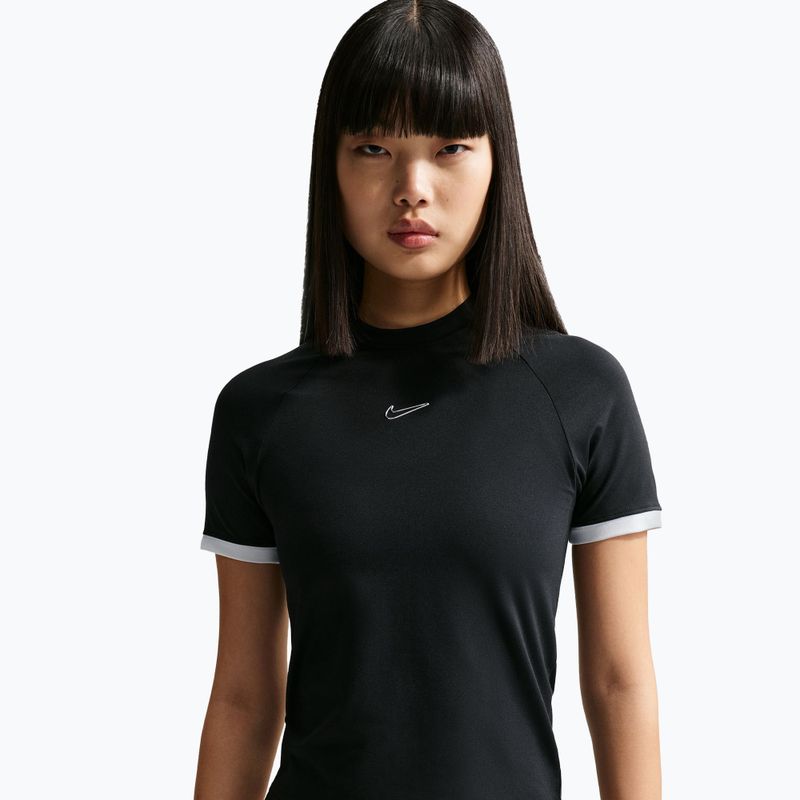 Damen-T-Shirt Nike Gloss Fitted Top black 4