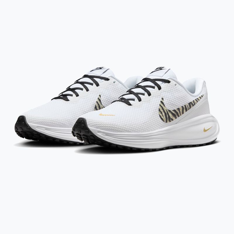 Damen-Laufschuhe Nike Revolution 8 white/metallic gold/black 3