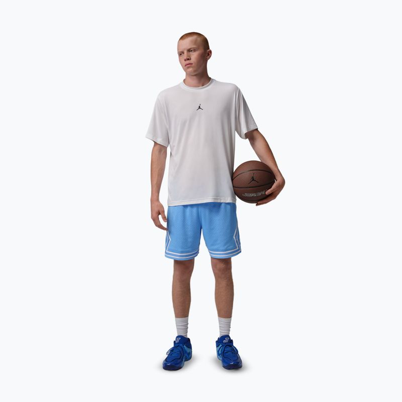 Spodenki koszykarskie męskie Nike Jordan Mesh Diamond 4" university blue/white/white 2