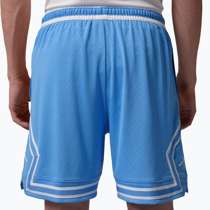 Herren-Basketballshorts Jordan Mesh Diamond 4" university blue/white/white 3
