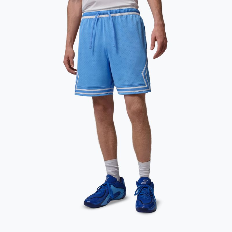 Herren-Basketballshorts Jordan Mesh Diamond 4" university blue/white/white 4