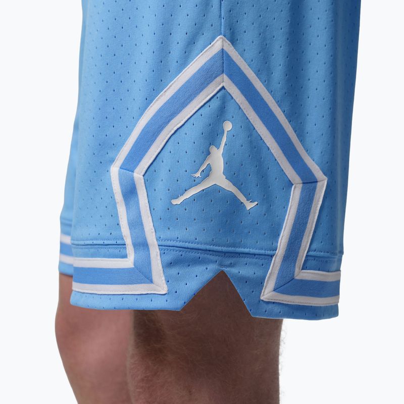 Herren-Basketballshorts Jordan Mesh Diamond 4" university blue/white/white 6
