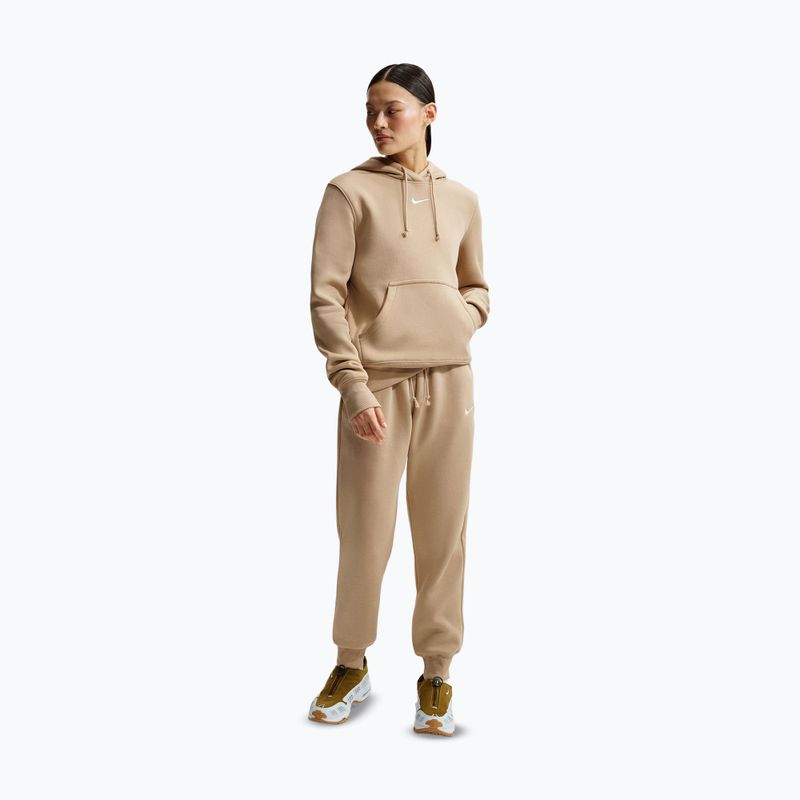 Damenhose Nike Sportswear Phoenix Fleece Mid-Rise linen/sail 2