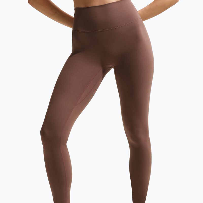 Damen-Leggings Nike Zenvy High-Waisted tattoo/white 5