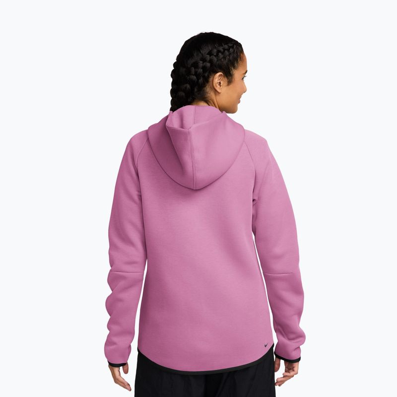 Damenpullover  Nike Sportswear Tech Fleece Windrunner light magenta/black 2