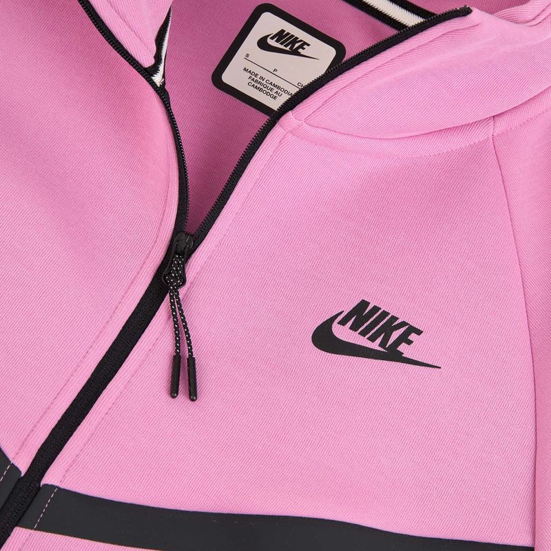 Damenpullover  Nike Sportswear Tech Fleece Windrunner light magenta/black 6