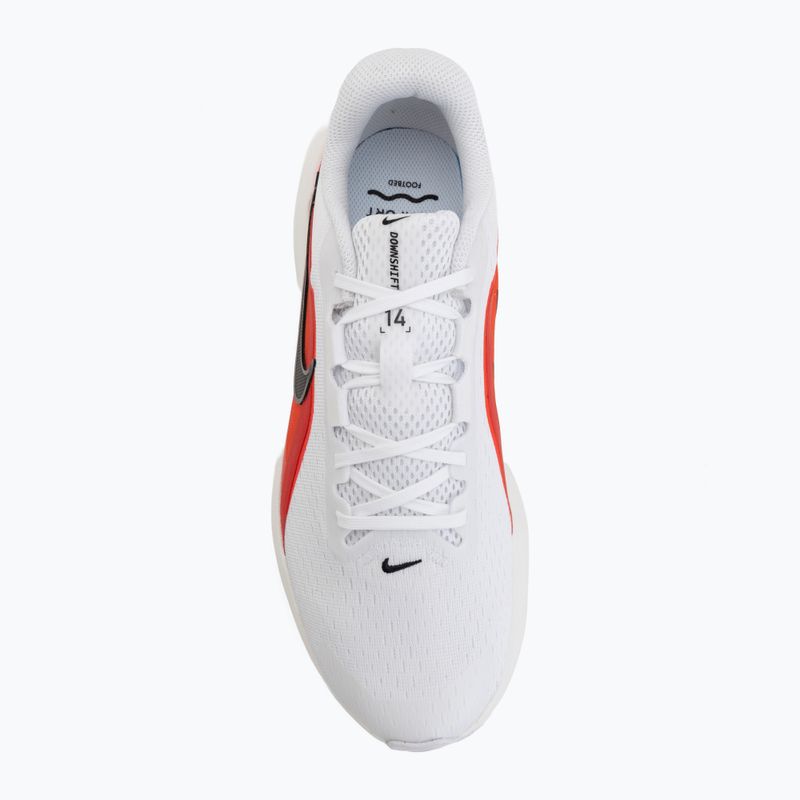 Herren-Laufschuhe Nike Downshifter 14 white/summit white/bright crimson/black 5