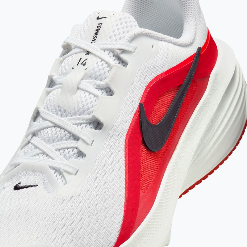 Herren-Laufschuhe Nike Downshifter 14 white/summit white/bright crimson/black 7