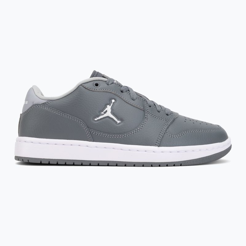 Herren Sneaker Nike Jordan Access Court Low smoke grey/white/light smoke grey 2