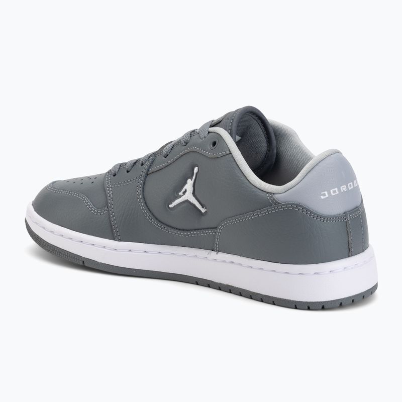 Herren Sneaker Nike Jordan Access Court Low smoke grey/white/light smoke grey 3