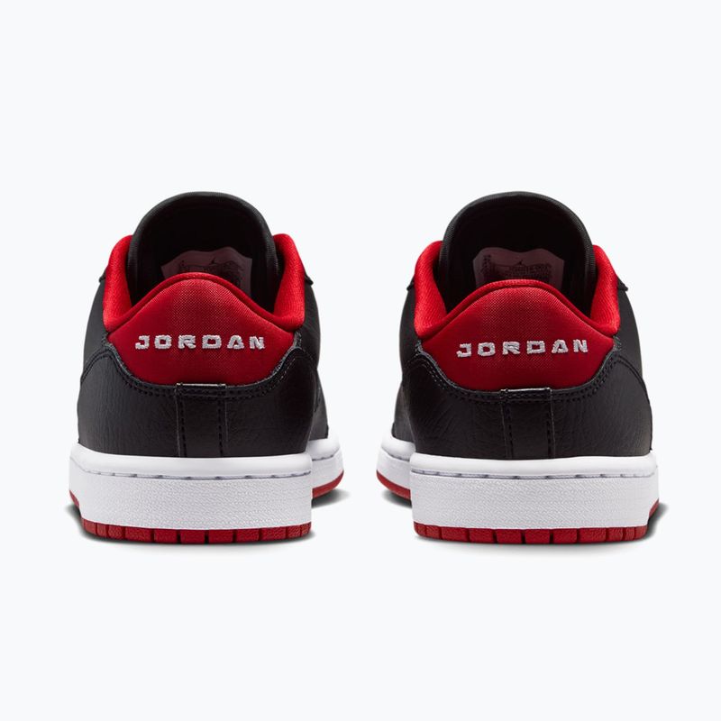 Kinderschuhe Nike Jordan Court Connect Low black/gym red/white 4