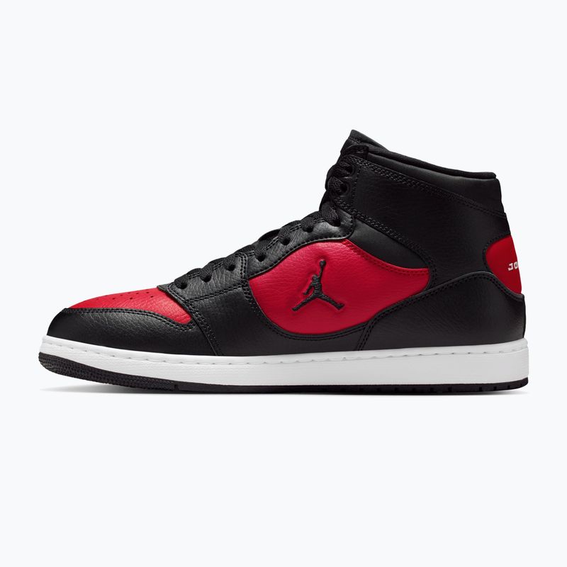 Herren Sneaker Nike Jordan Access Court Mid Black/Gym Red/White/Black 2
