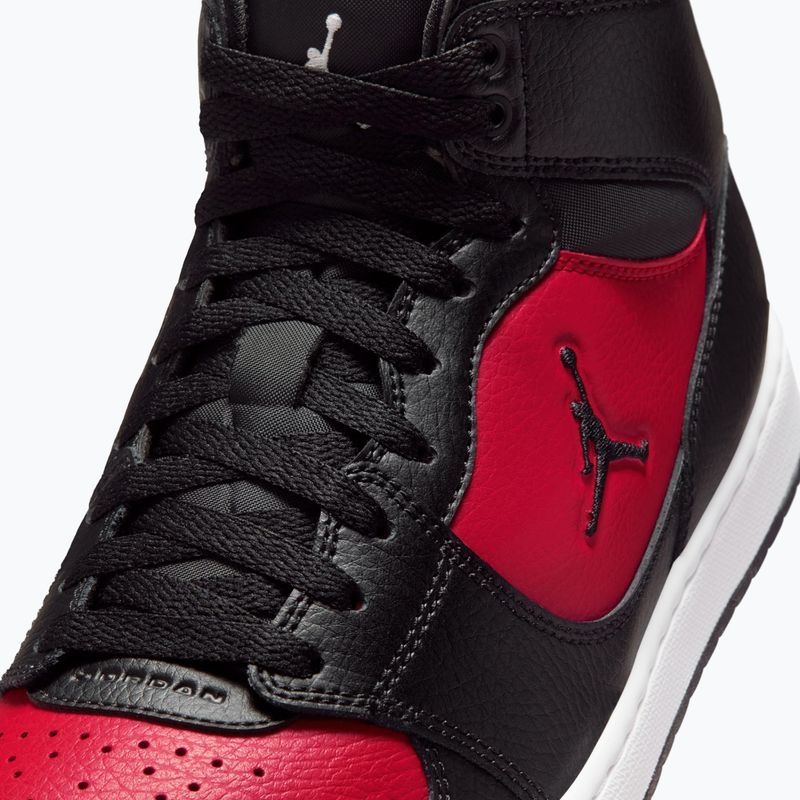 Herren Sneaker Nike Jordan Access Court Mid Black/Gym Red/White/Black 7