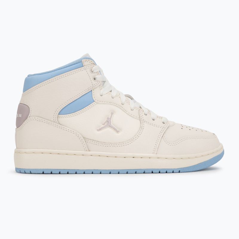Damen Sneaker Nike Jordan Court Connect Mid Pale Ivory/Psychic Blue/Particle Rose 2