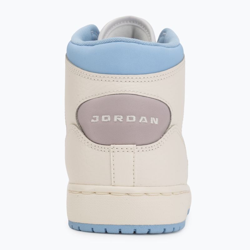 Damen Sneaker Nike Jordan Court Connect Mid Pale Ivory/Psychic Blue/Particle Rose 6