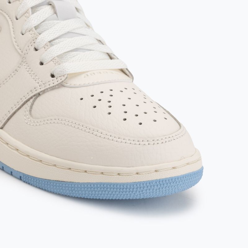 Damen Sneaker Nike Jordan Court Connect Mid Pale Ivory/Psychic Blue/Particle Rose 7