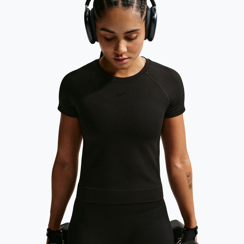 Damen-Trainingsshirt Nike Pro Seamless Dri-Fit black 4