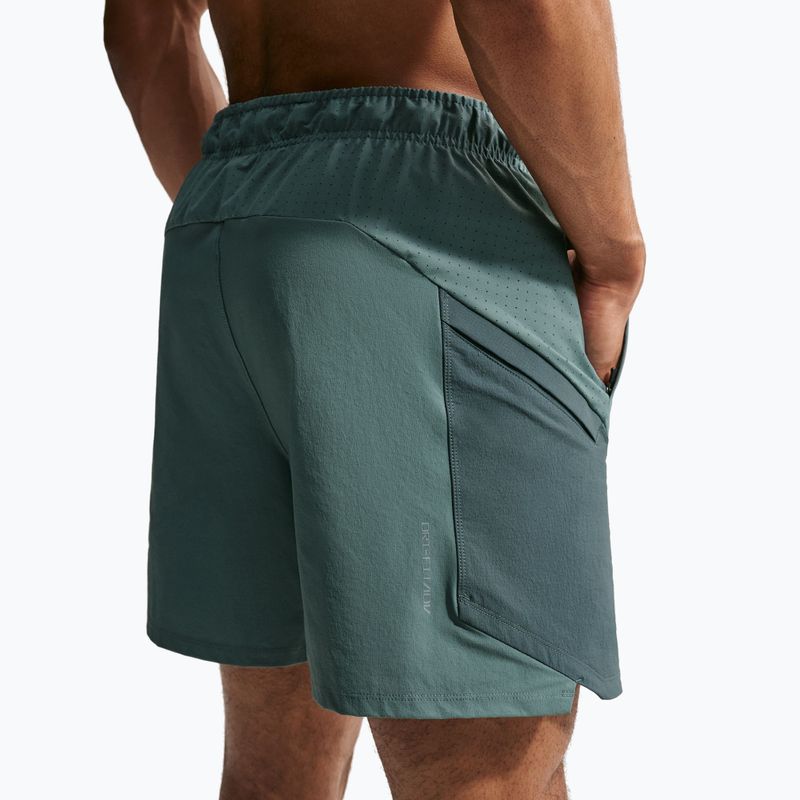 Herren-Shorts Nike Pro Training Dri-Fit 6" mineral slate/faded spruce/green strike 5