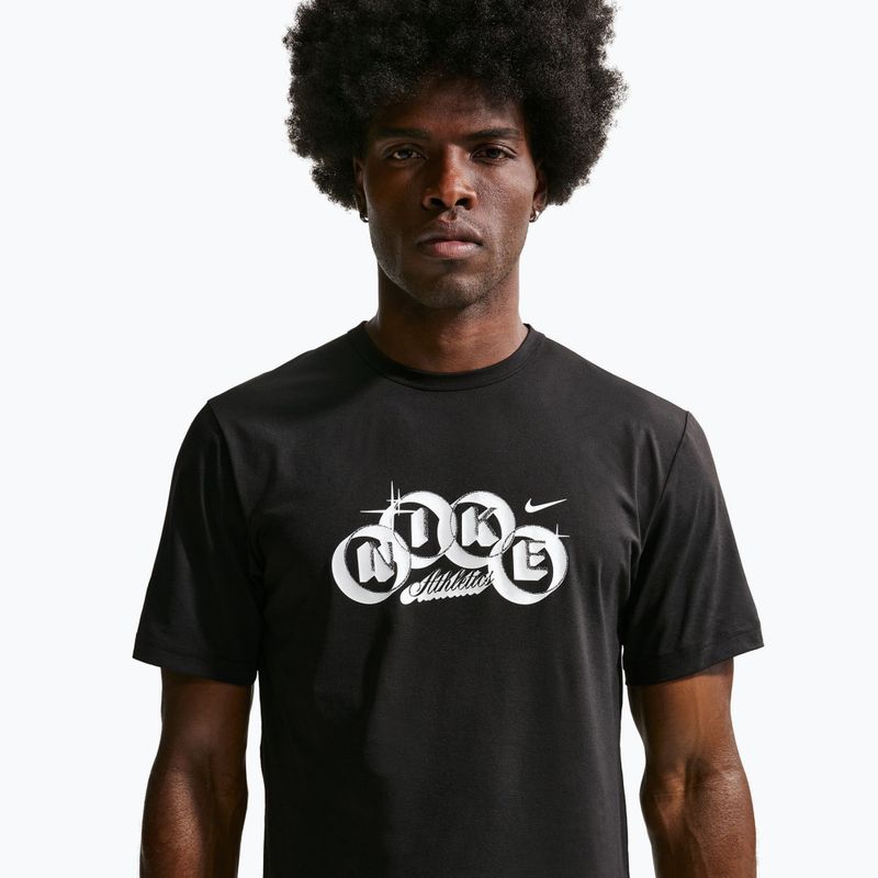 Trainings-T-Shirt Herren Nike Hyverse Dri-Fit Training black/white 4