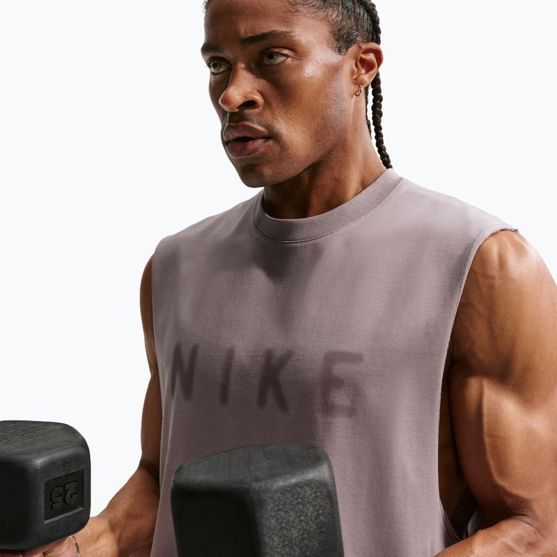 Trainings-T-Shirt Herren Nike Athletic Club Dri-Fit light violet ore/light violet ore 6