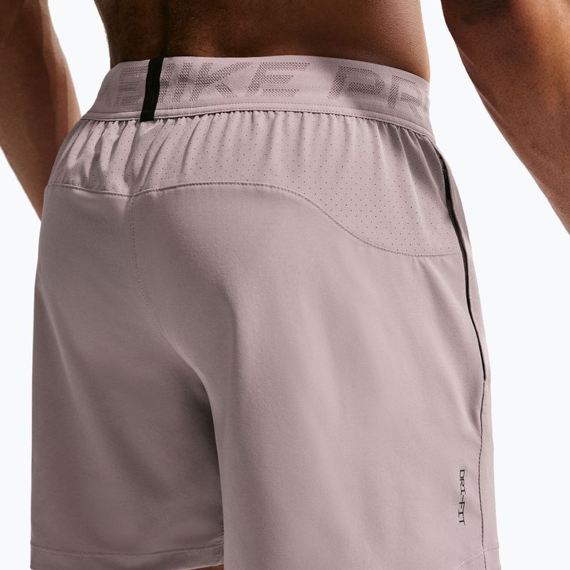 Herren-Shorts Nike Pro Training Dri-Fit 6" light violet ore/black 6