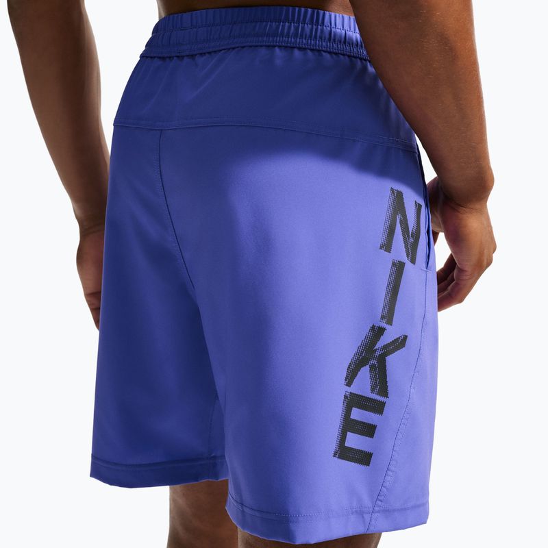 Herren-Trainingsshorts Nike Form Dri-Fit Versatile 7" persian violet/black 5