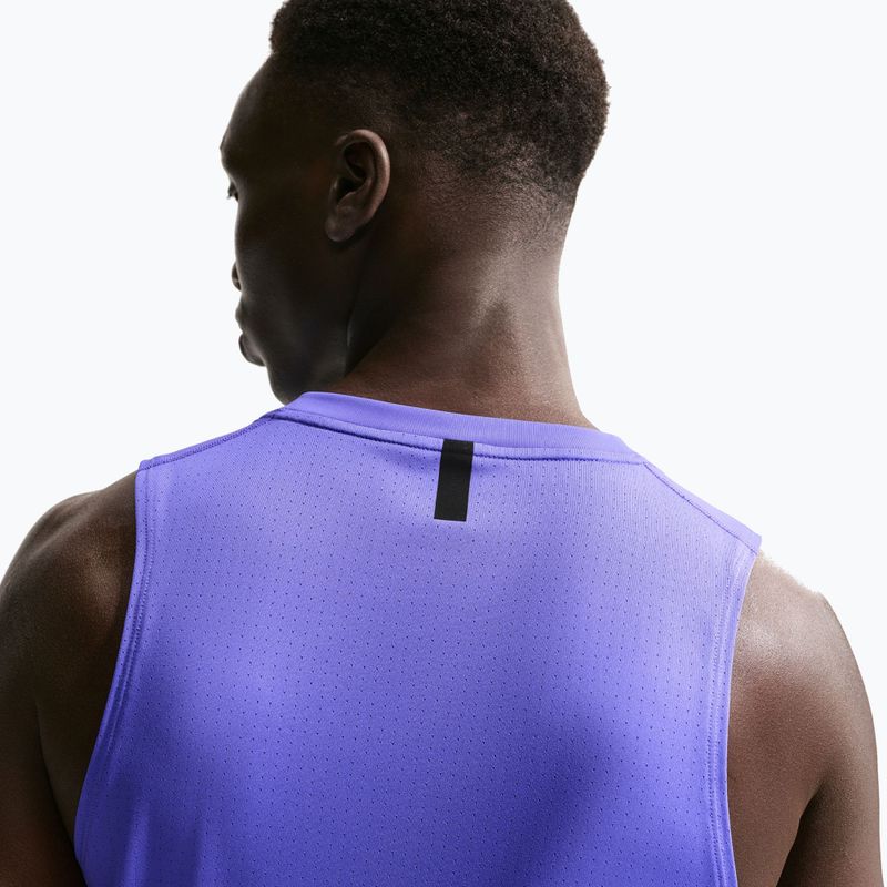Trainings-T-Shirt Herren Nike Pro Training Dri-Fit persian violet/black 5